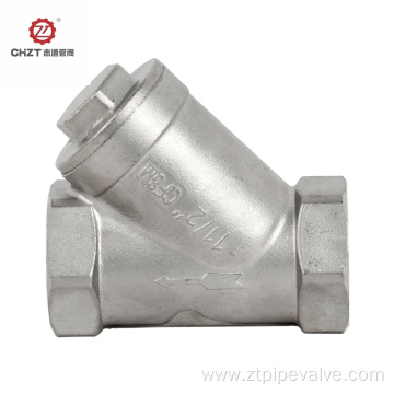 Stainless Steel Y Strainer threaded type